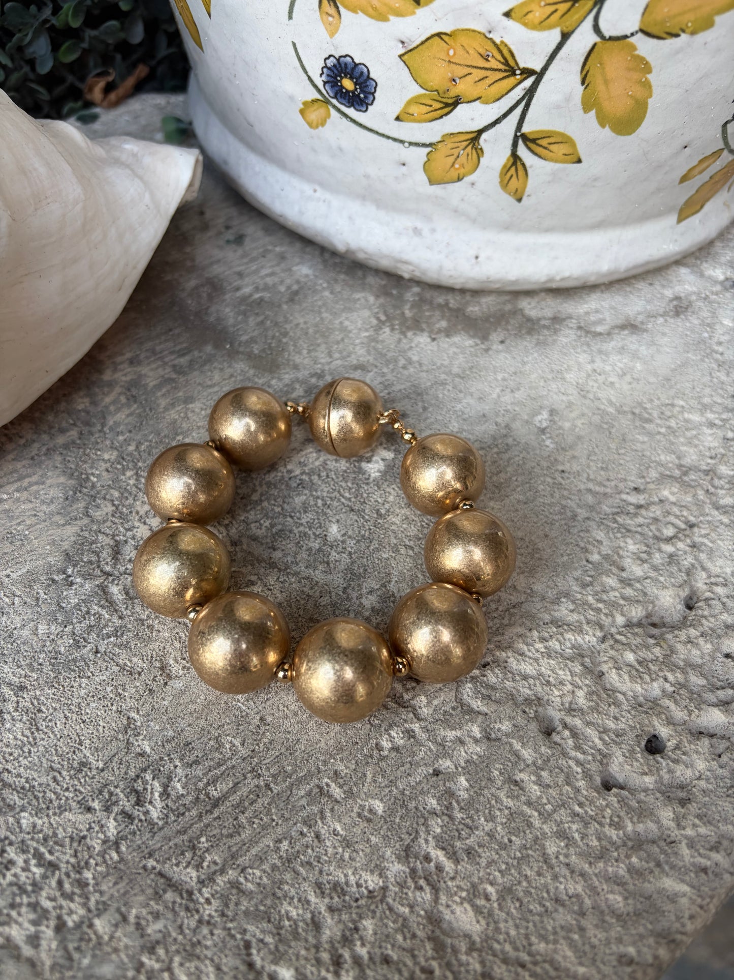 Eternal Gold Beaded Bracelet