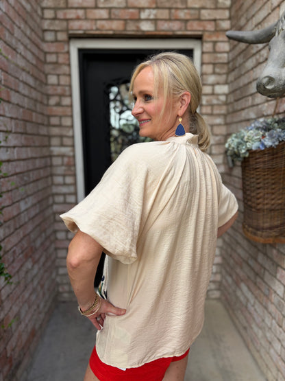 Anniepology Embroidery  Top