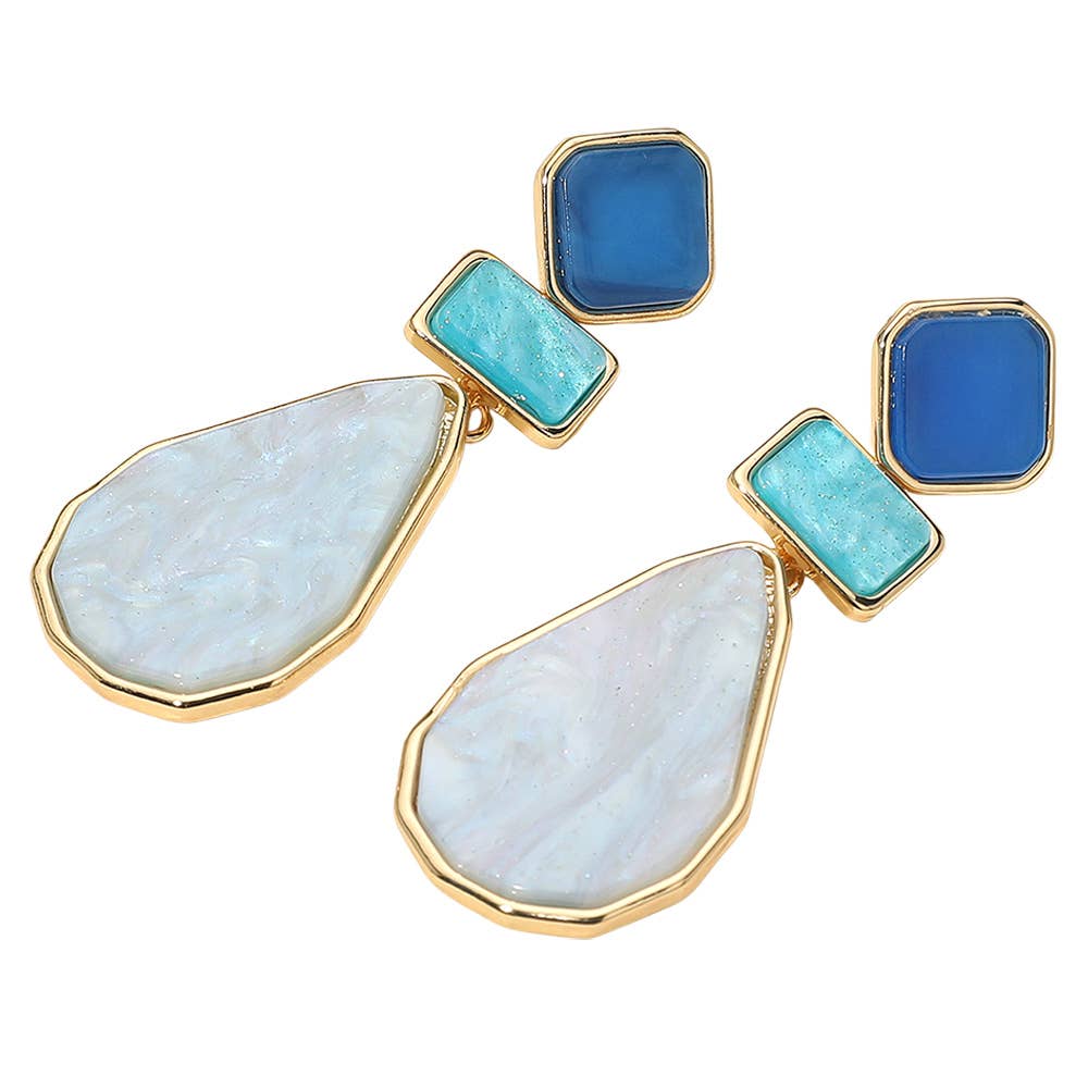 Serena Sapphire Drop Earring