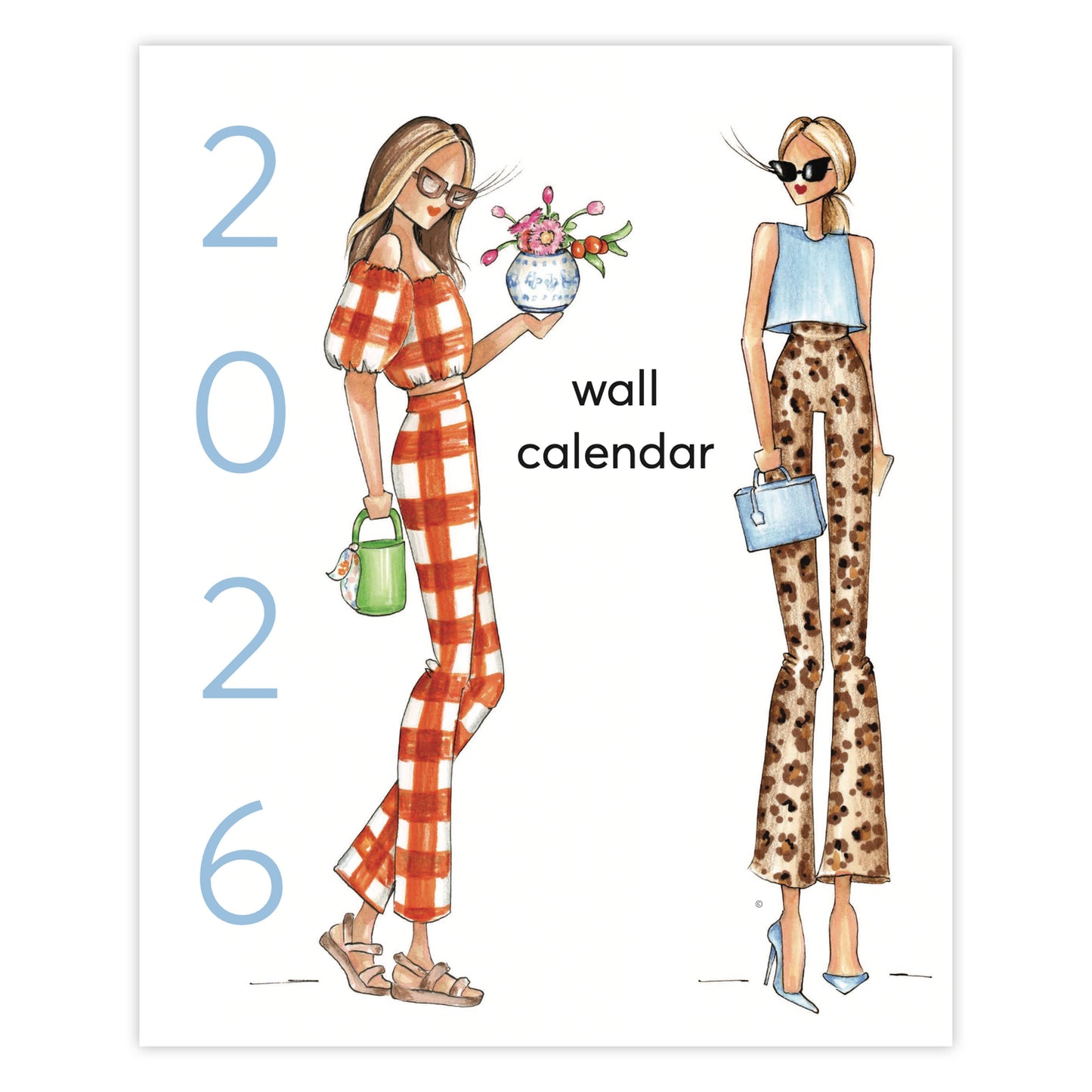 Fashionista 2026 Wall Calendar
