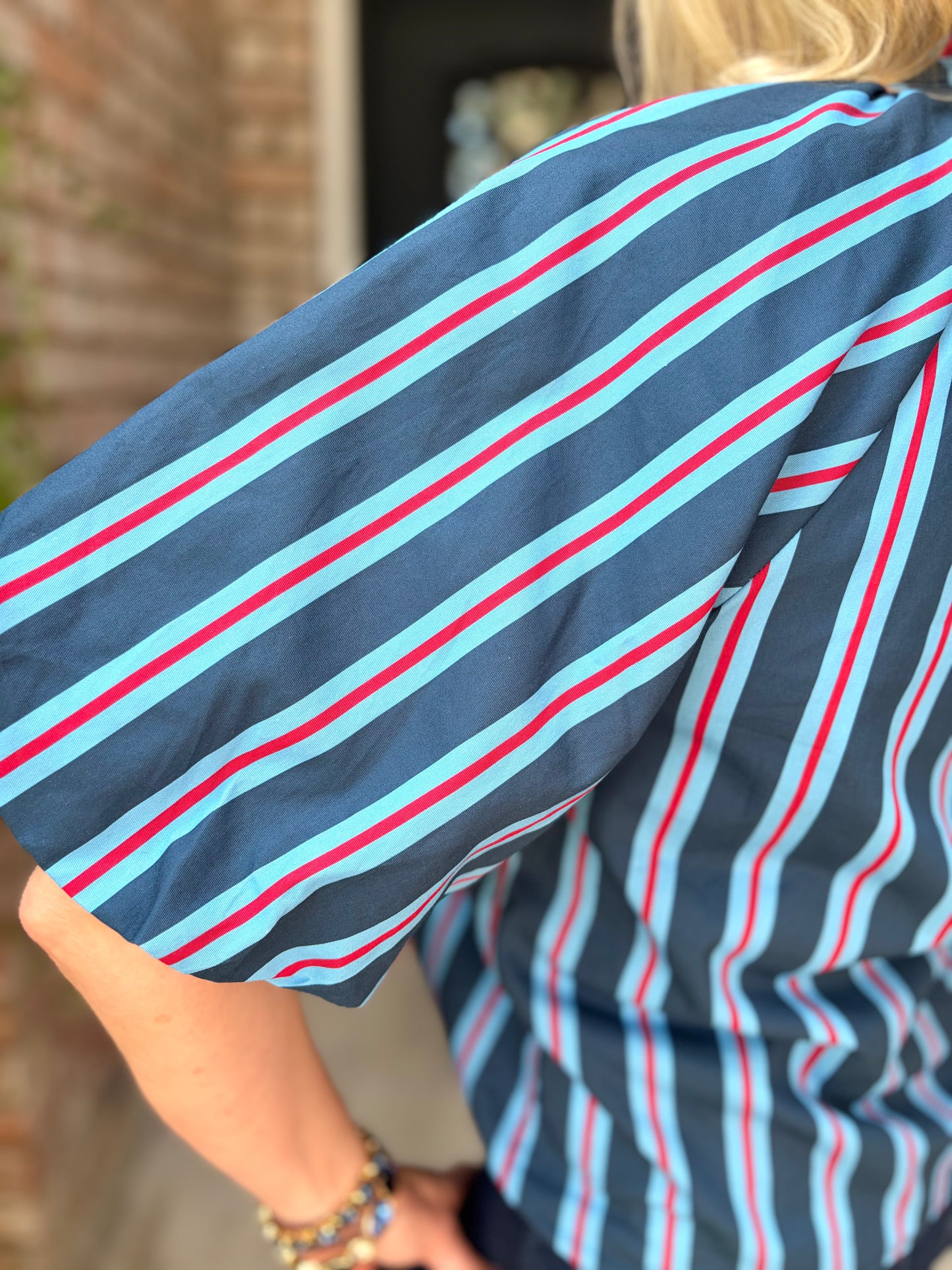 Ivy Lane Striped Blouse