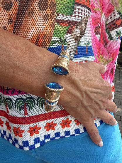 Blue Cove Cuff