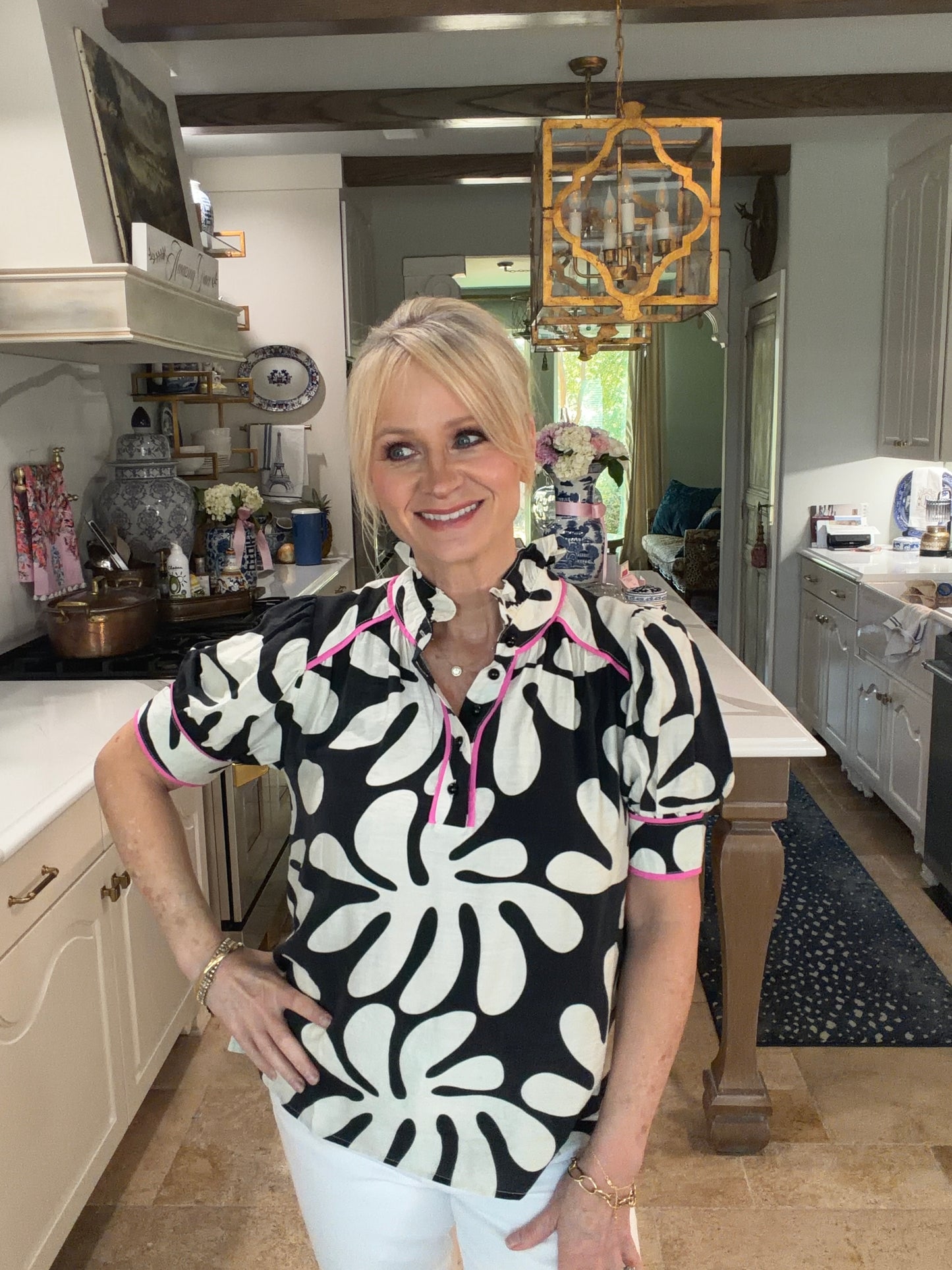 Palm Breeze Blouse
