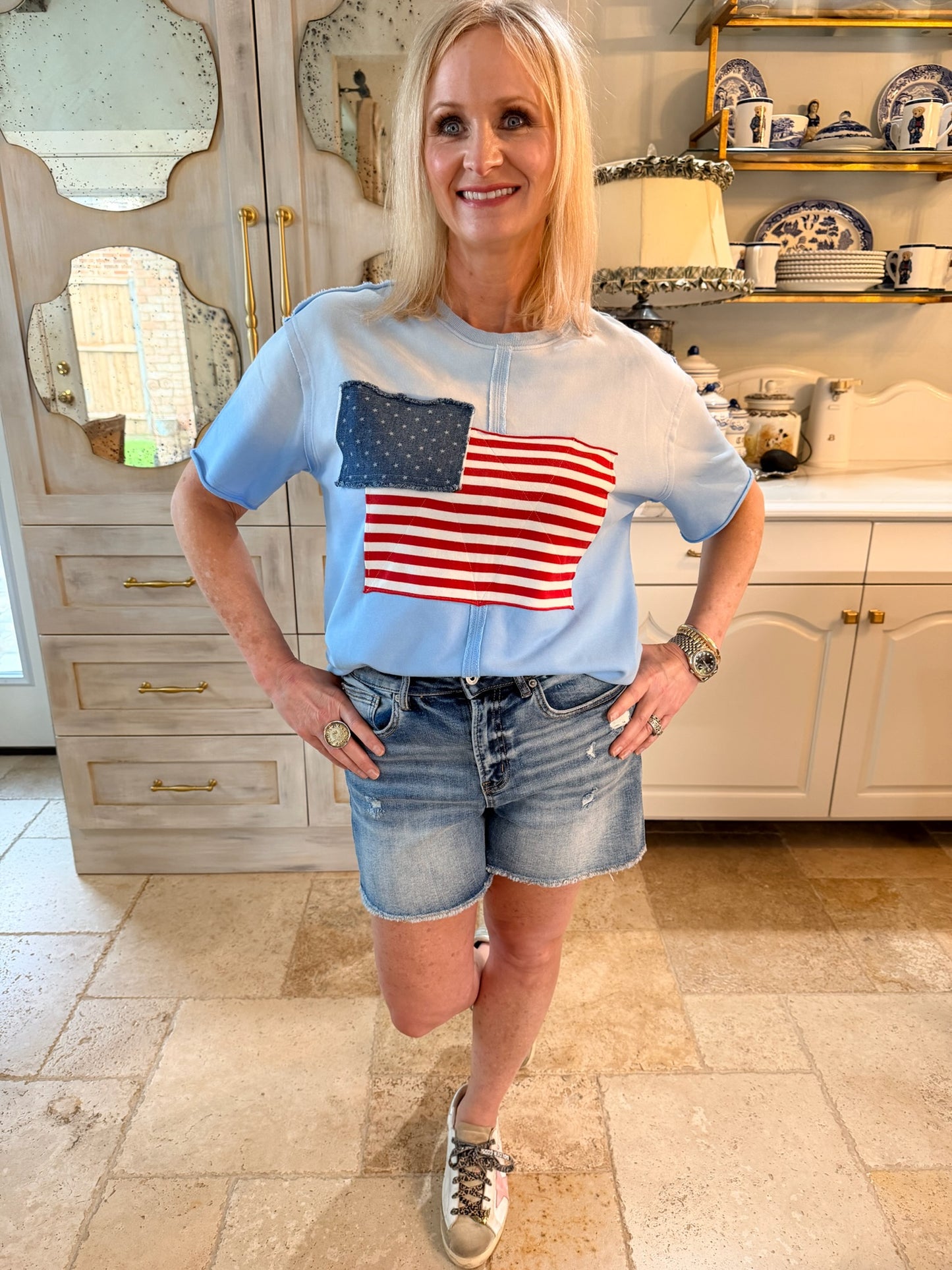 Freedom Blue Tee