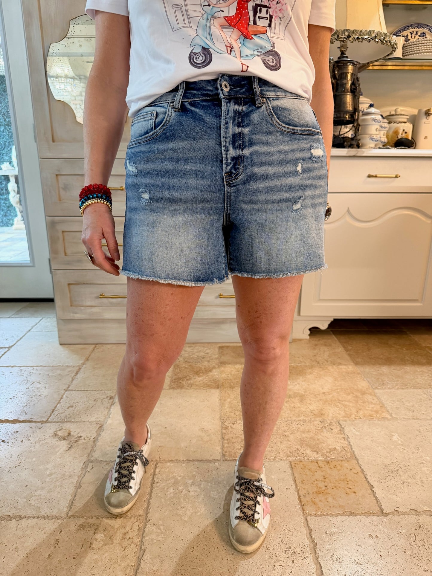 Danica Denim Short
