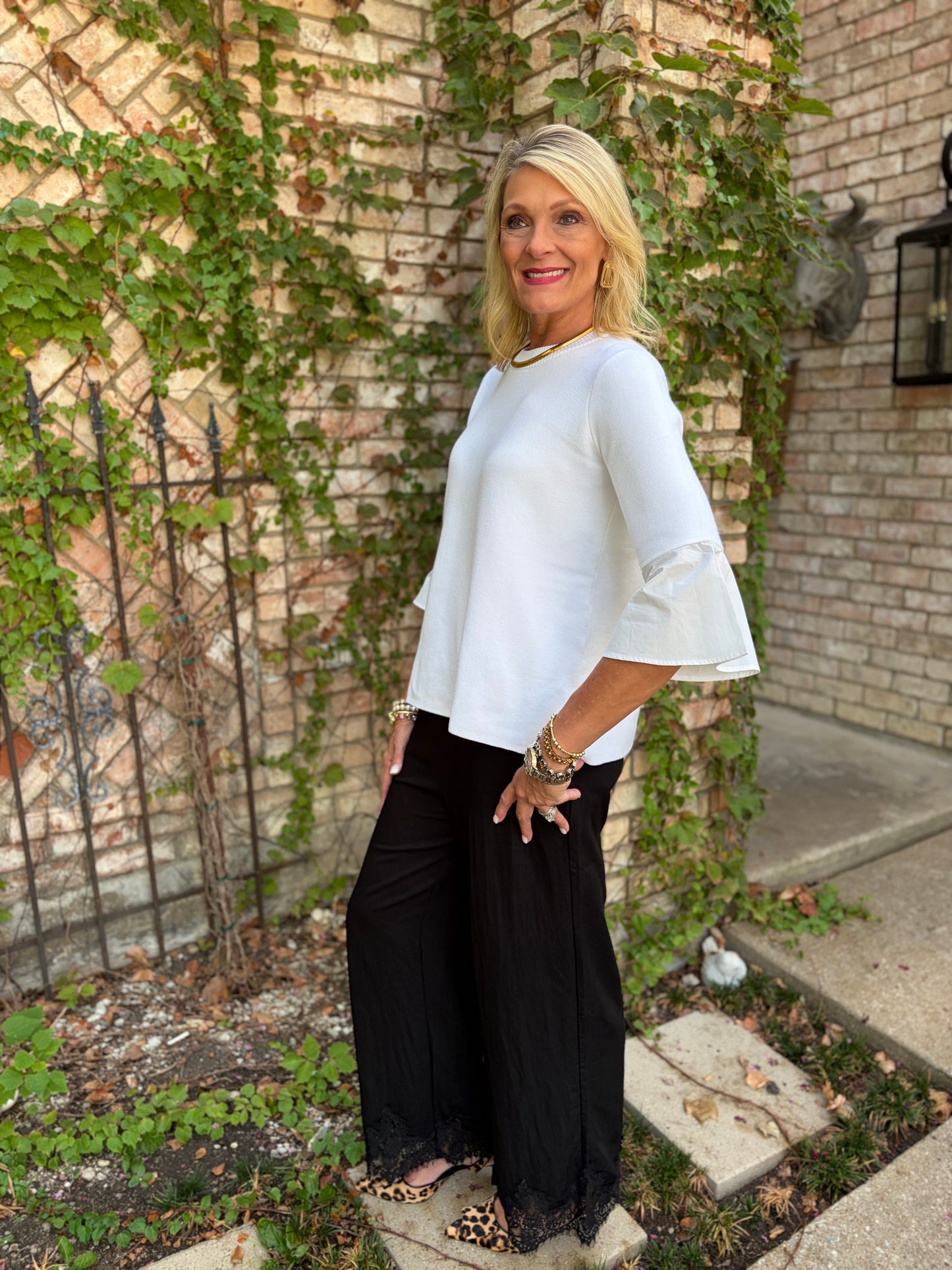Black Tie Beauty Lace Pant
