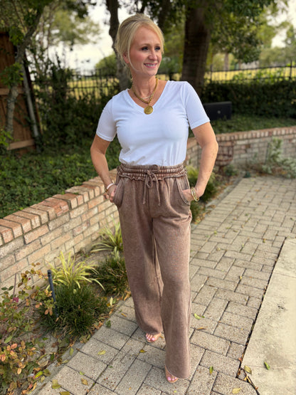 So Soft Washed Palazzo Pant