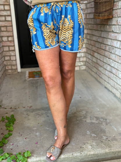 Blue Prowl Shorts