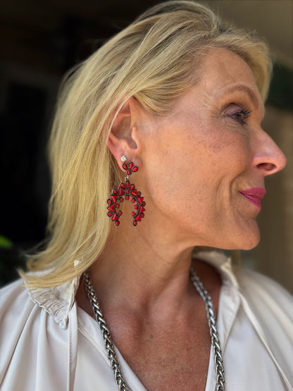 Ruby Ranch Earrings