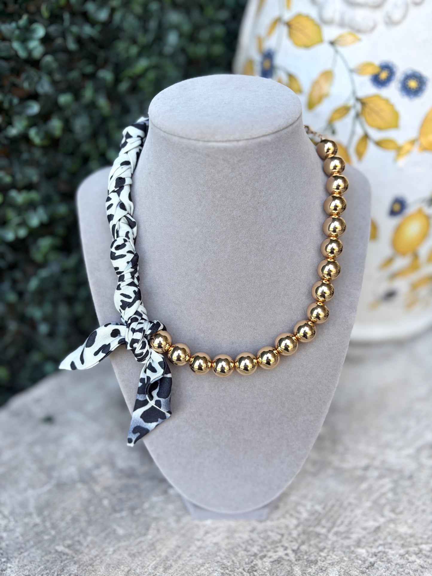Bold and Beautiful Twilly Necklace