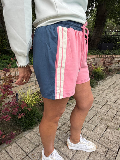 Varsity Striped Shorts
