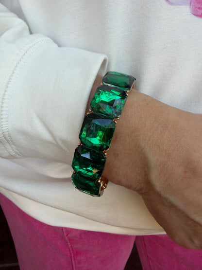 Gorgeous Green Sparkle Bracelet