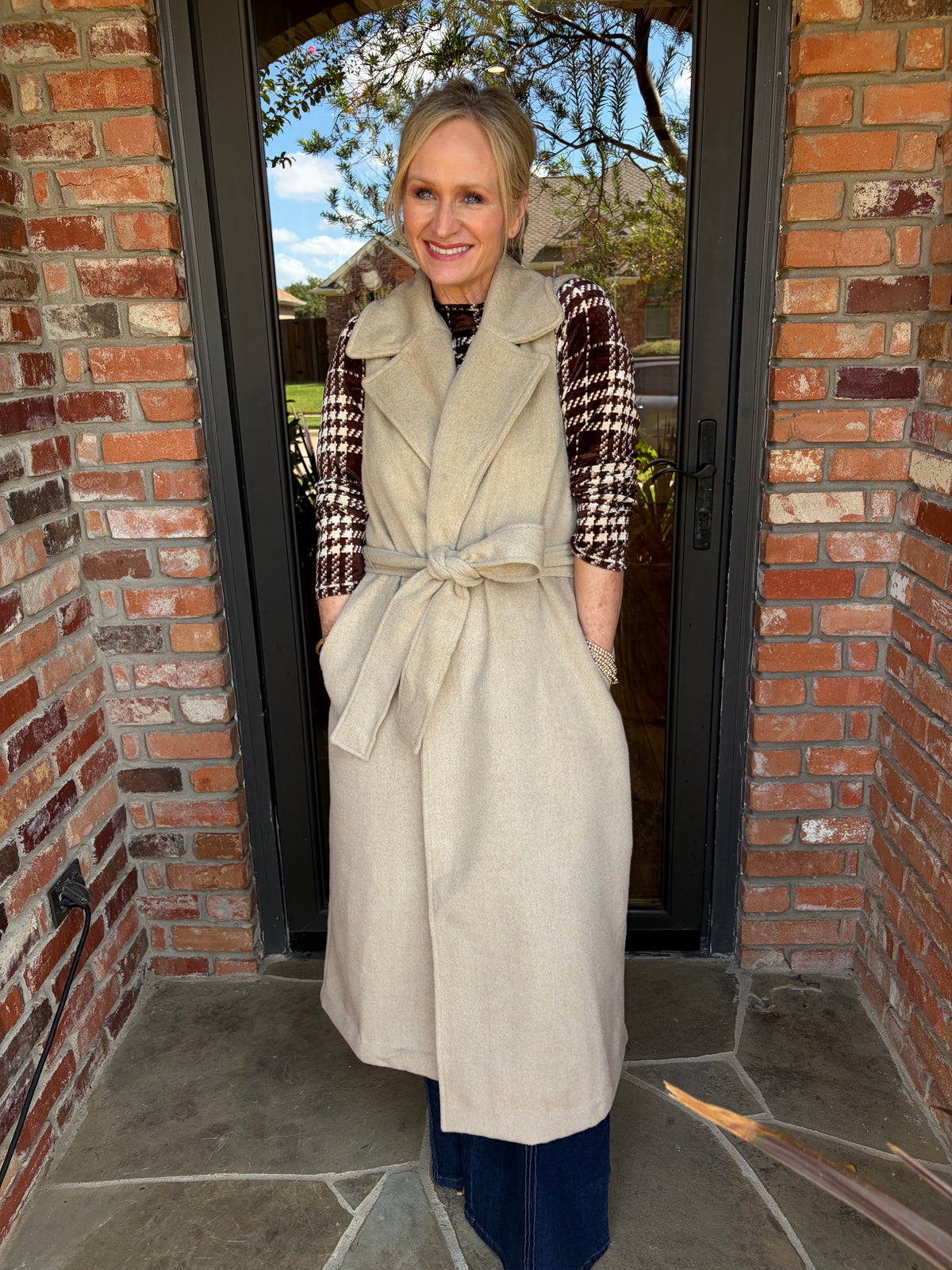 Dakota Faux Fur Duster
