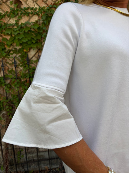 Celine Cream Sweater Blouse
