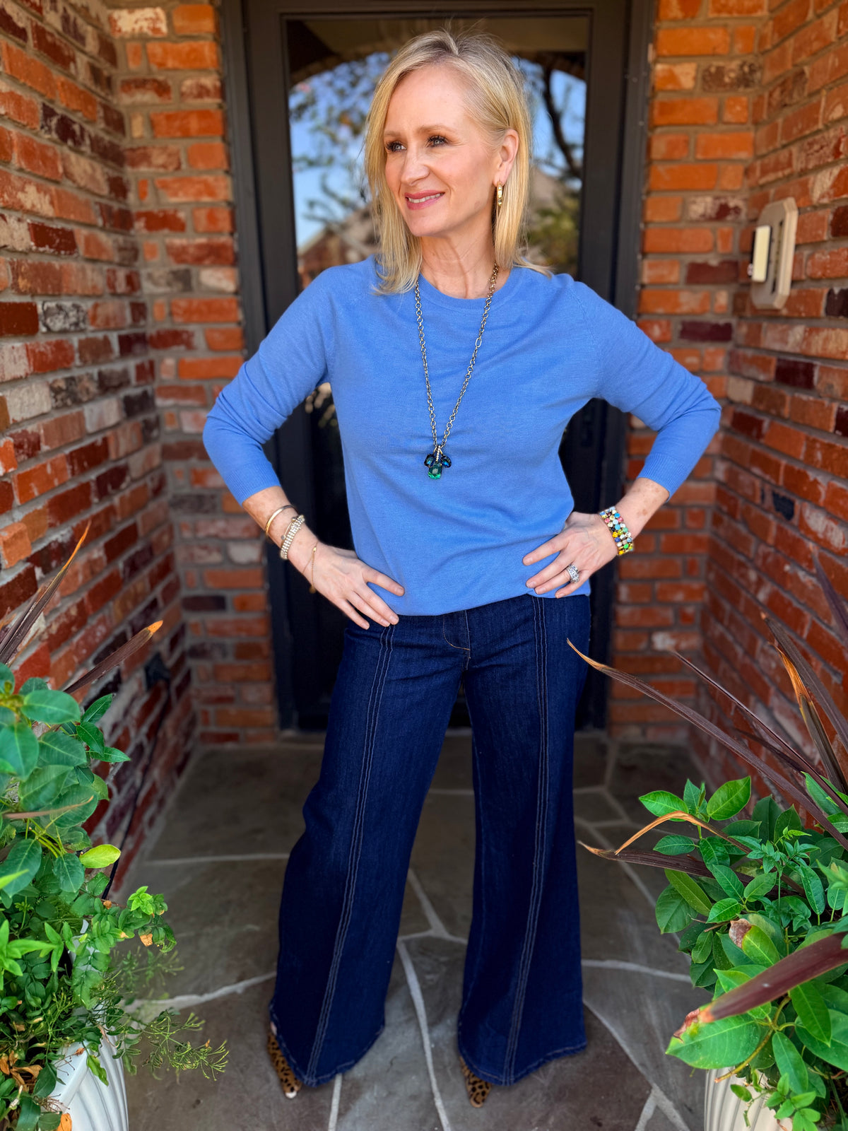 The Softest Blue Sweater