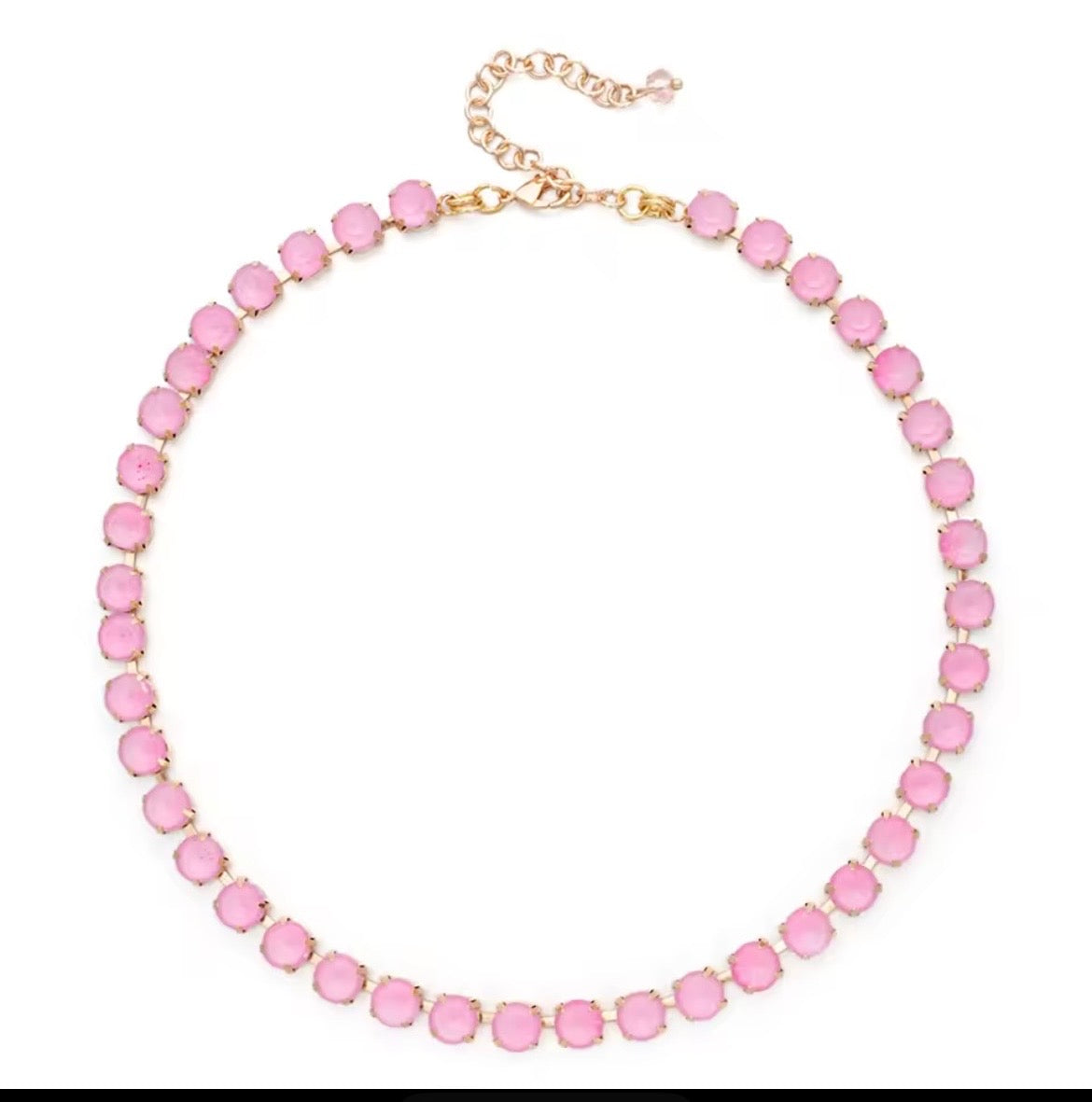 Emmy Necklace- Pink