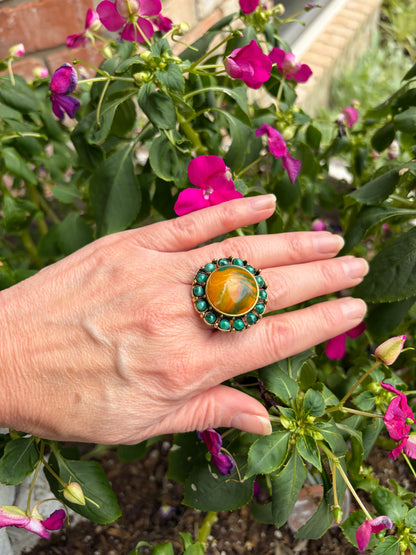 Vintage Desert Bloom Ring