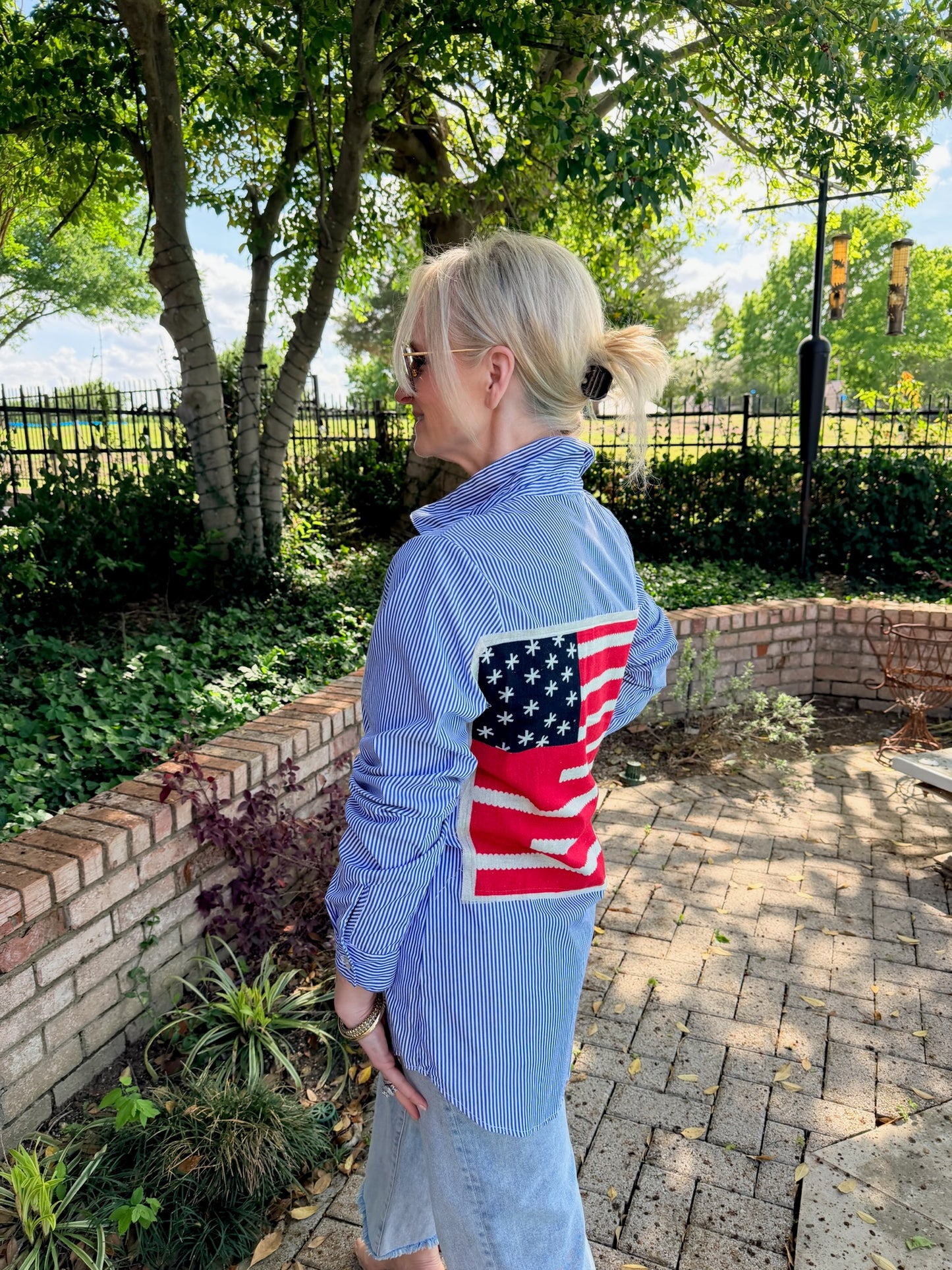 The Americana Oxford Blouse