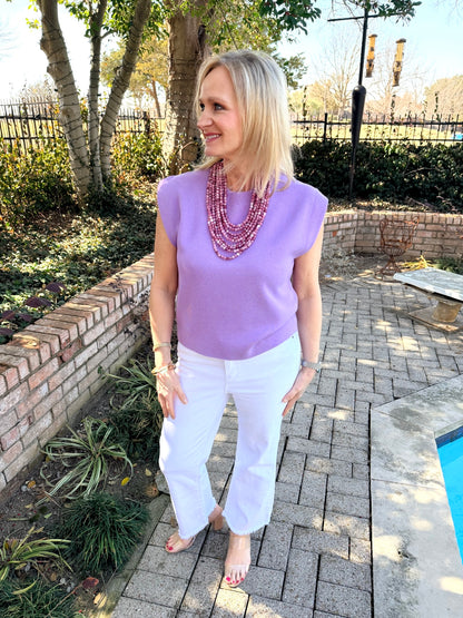 Lillian Lavender Sweater