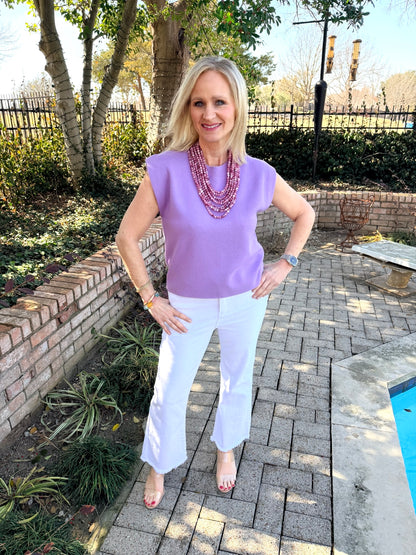 Lillian Lavender Sweater