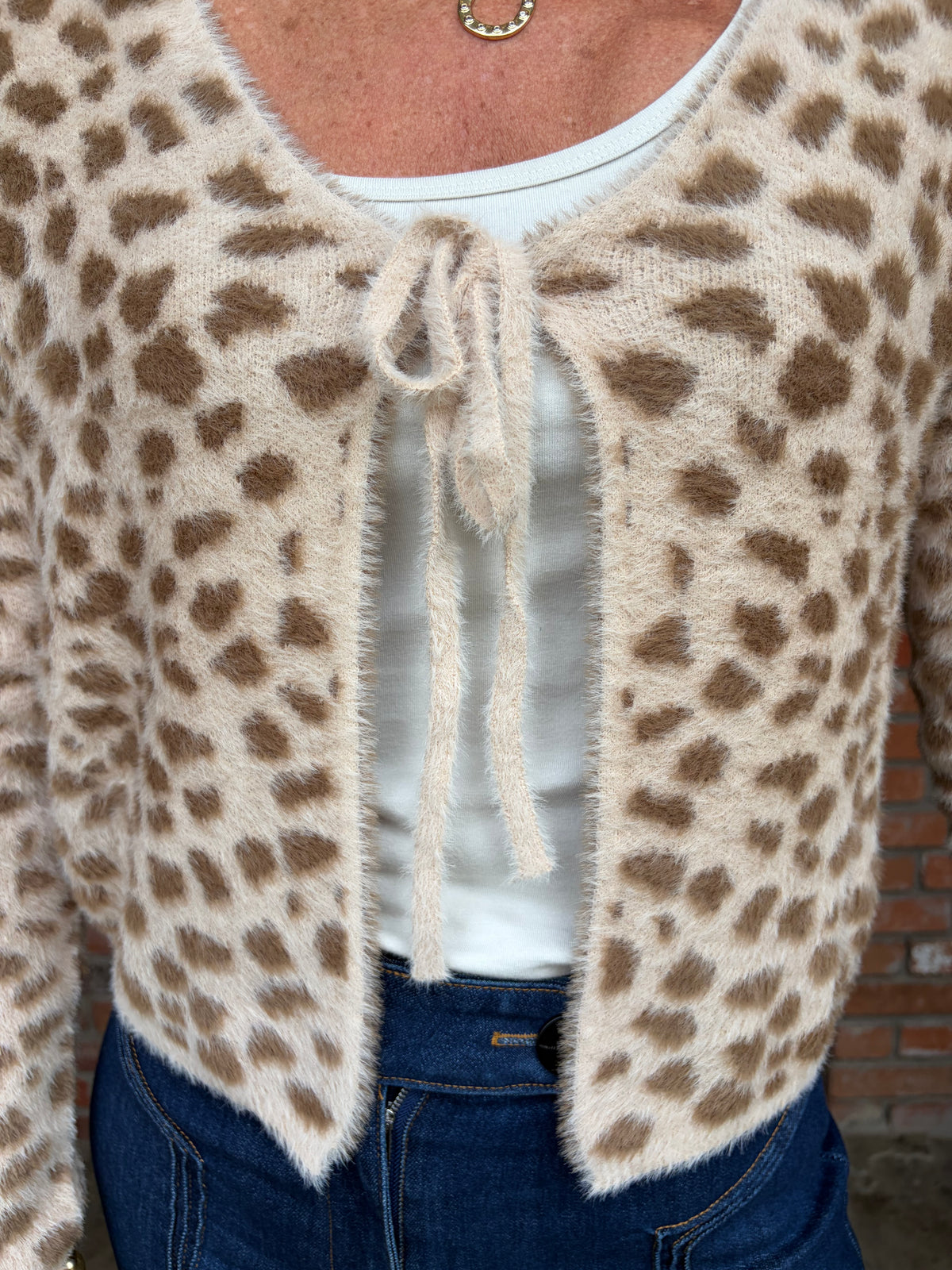 Savanna Chic Leopard Cardigan