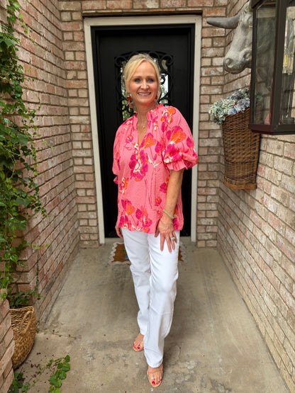 Petal & Pink Top
