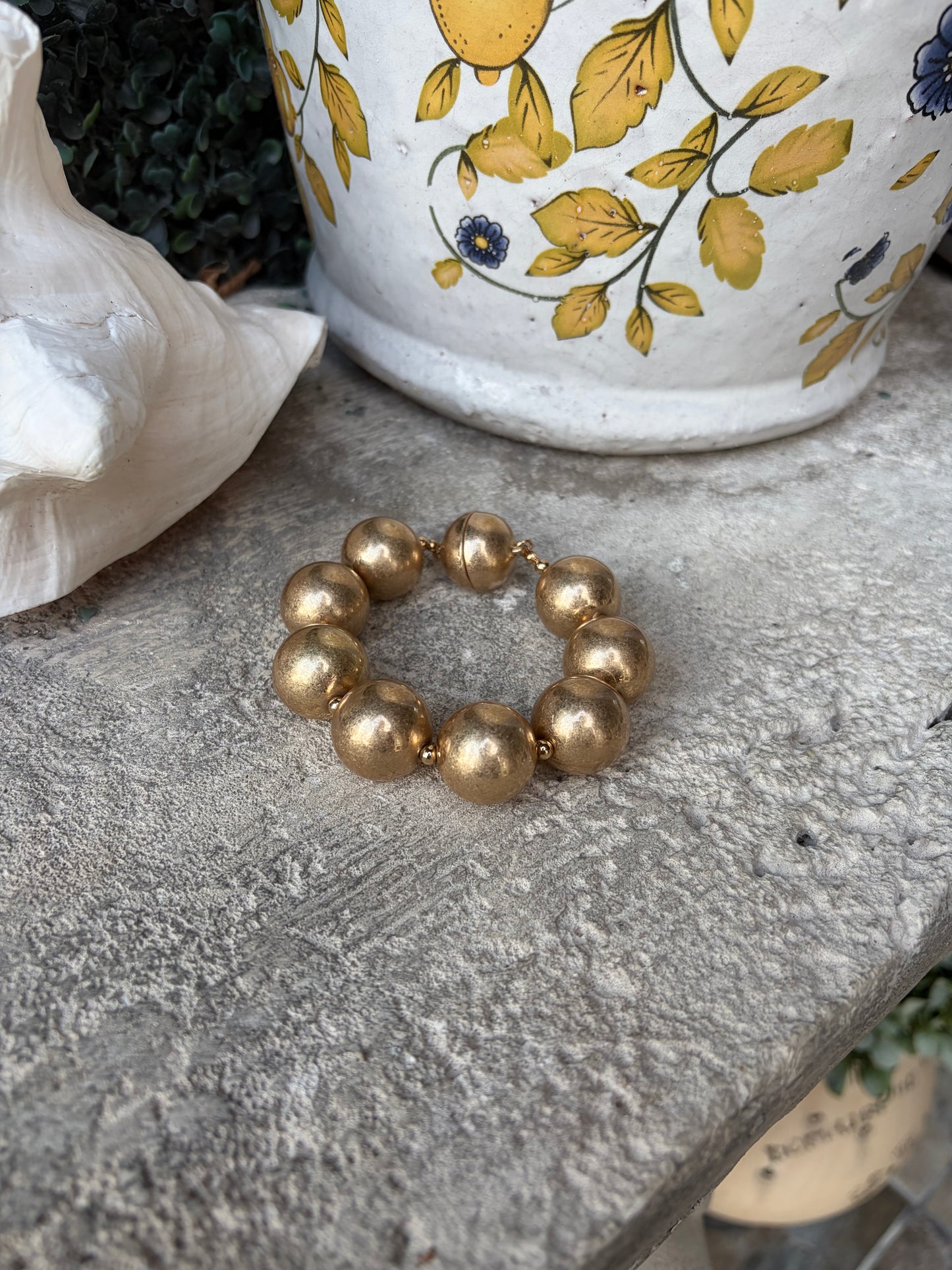 Eternal Gold Beaded Bracelet