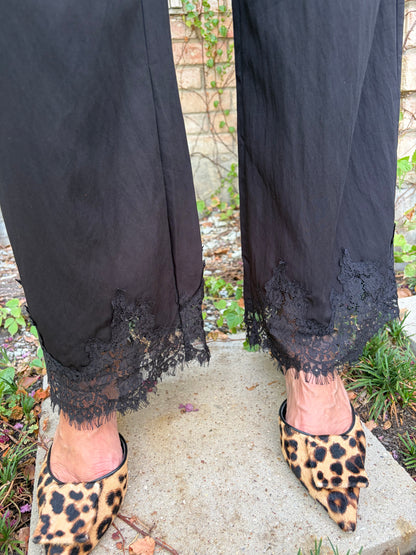 Black Tie Beauty Lace Pant