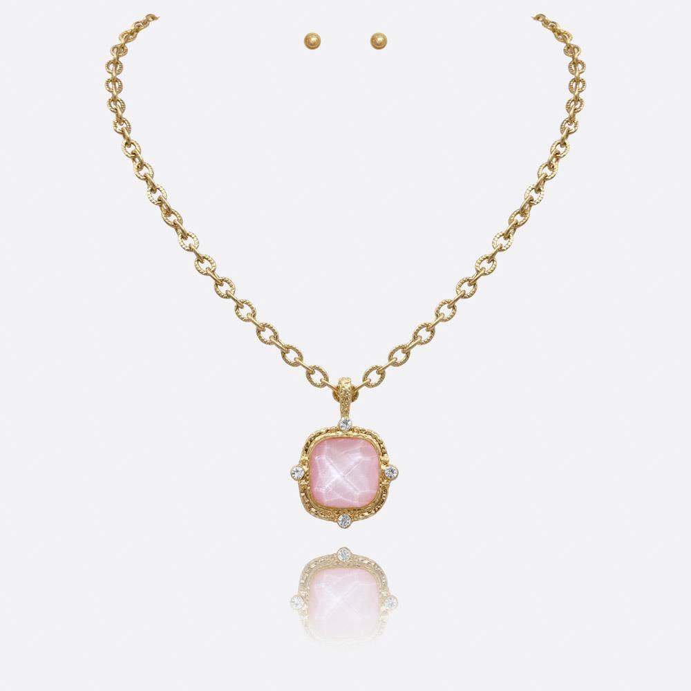 Lila Facet Necklace