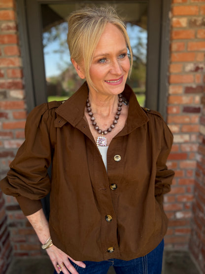 Lexington Jacket in Chocolate