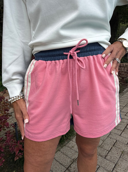 Varsity Striped Shorts