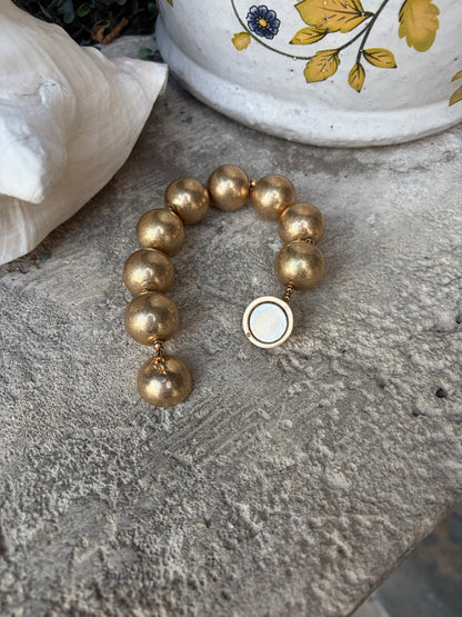 Eternal Gold Beaded Bracelet