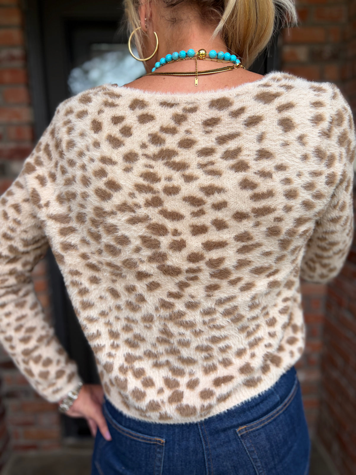 Savanna Chic Leopard Cardigan