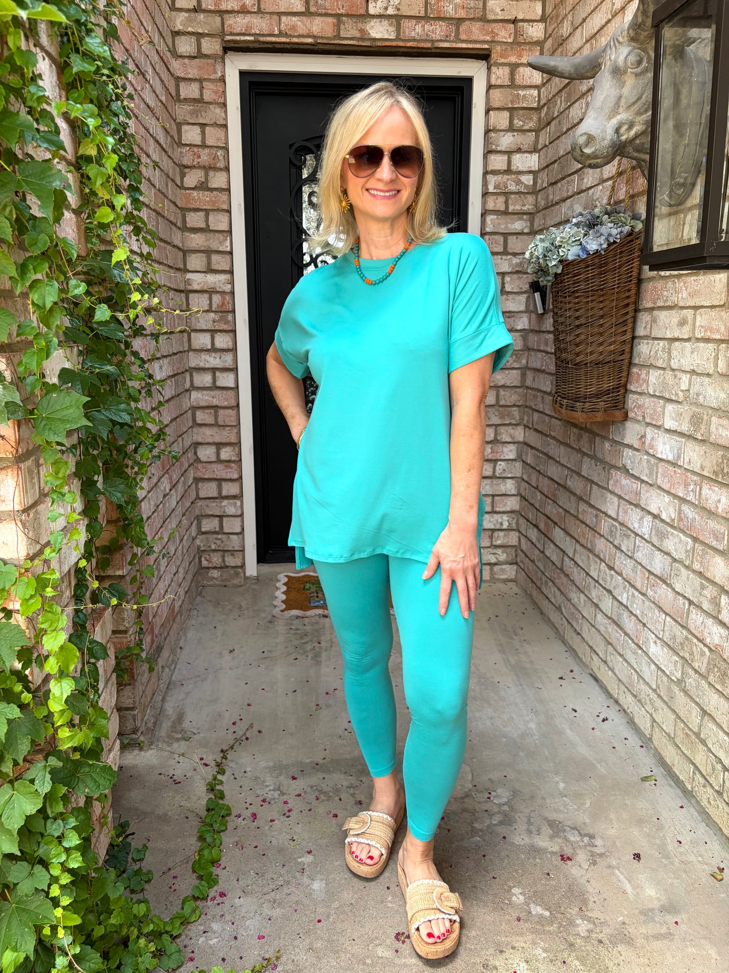 Casual Day Short Sleeve Lounge Set