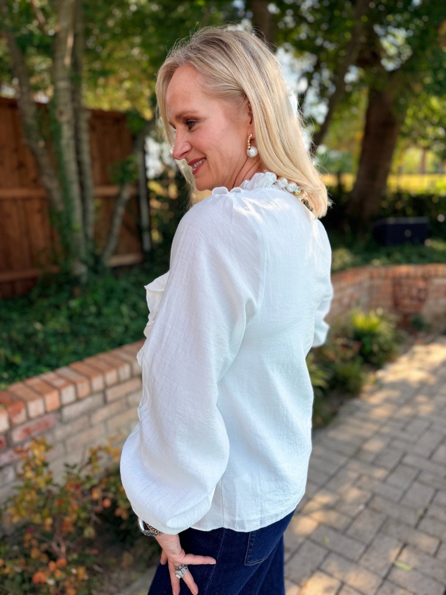 Ruffle Me Up Blouse