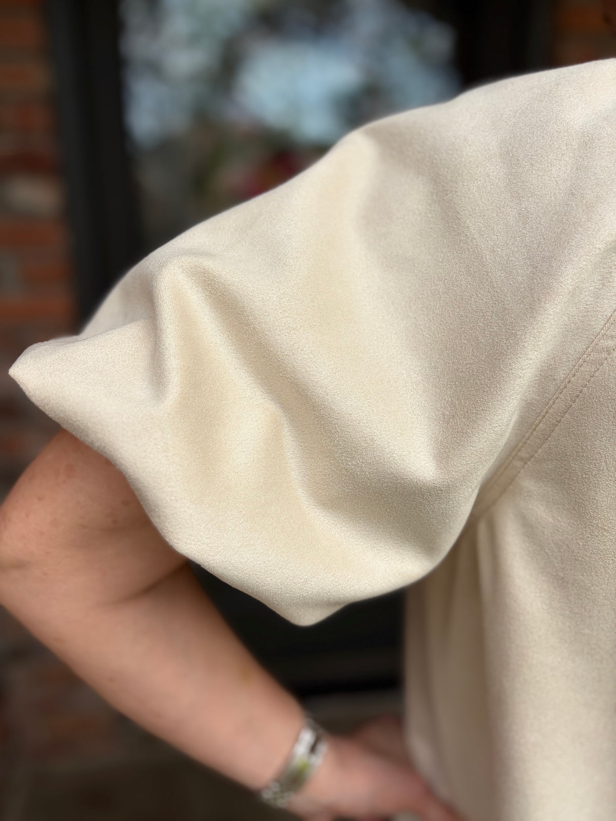 The Park Avenue Cream Blouse