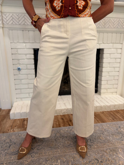 Easy Ecru Pant