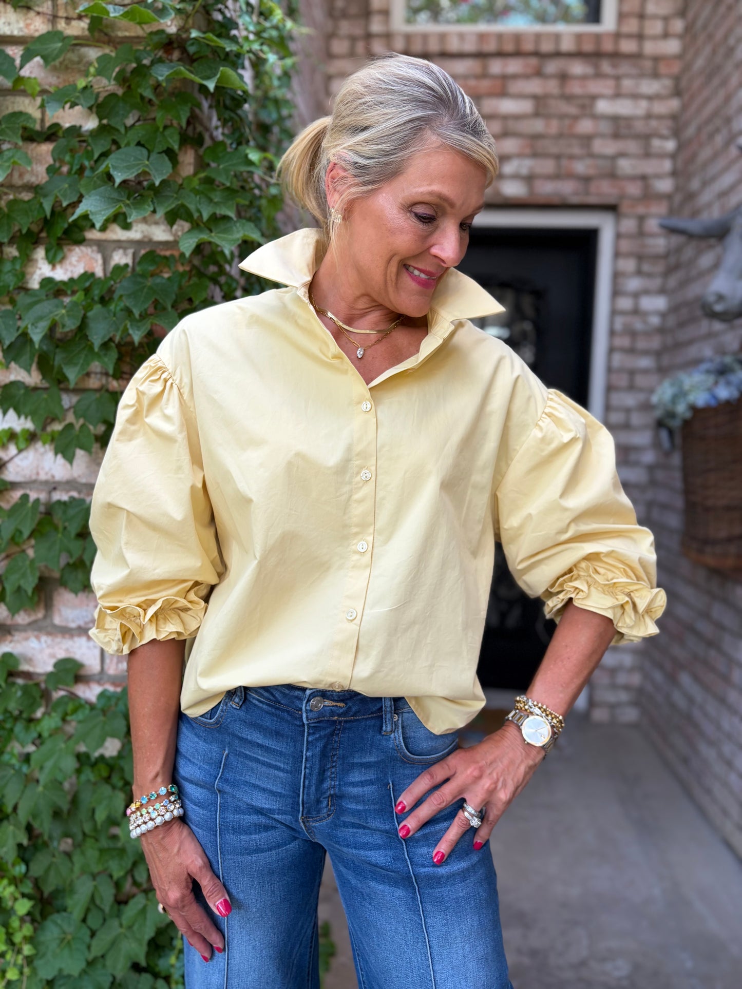 Brielle Butter Blouse