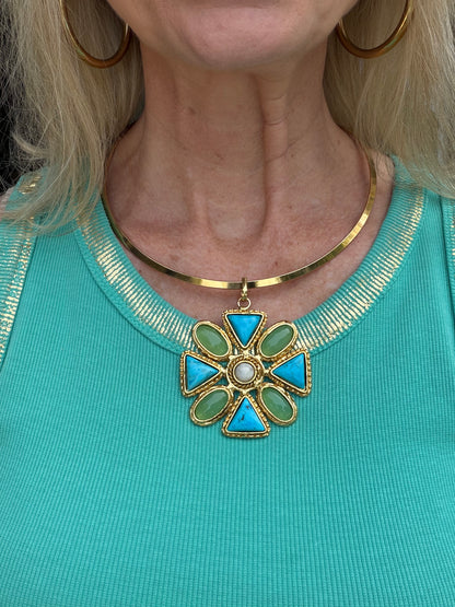 Gold Collar Choker
