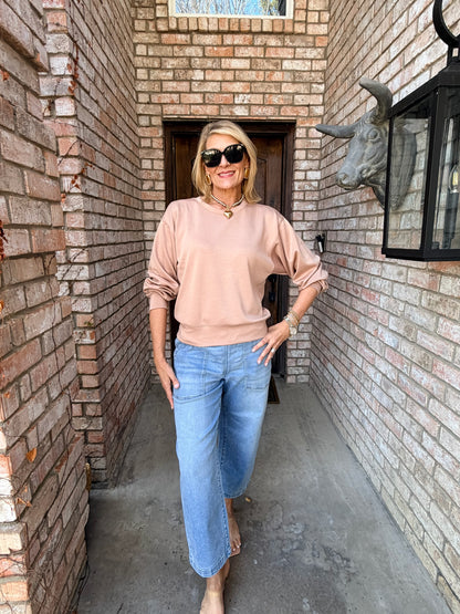 Camel Scuba Pullover