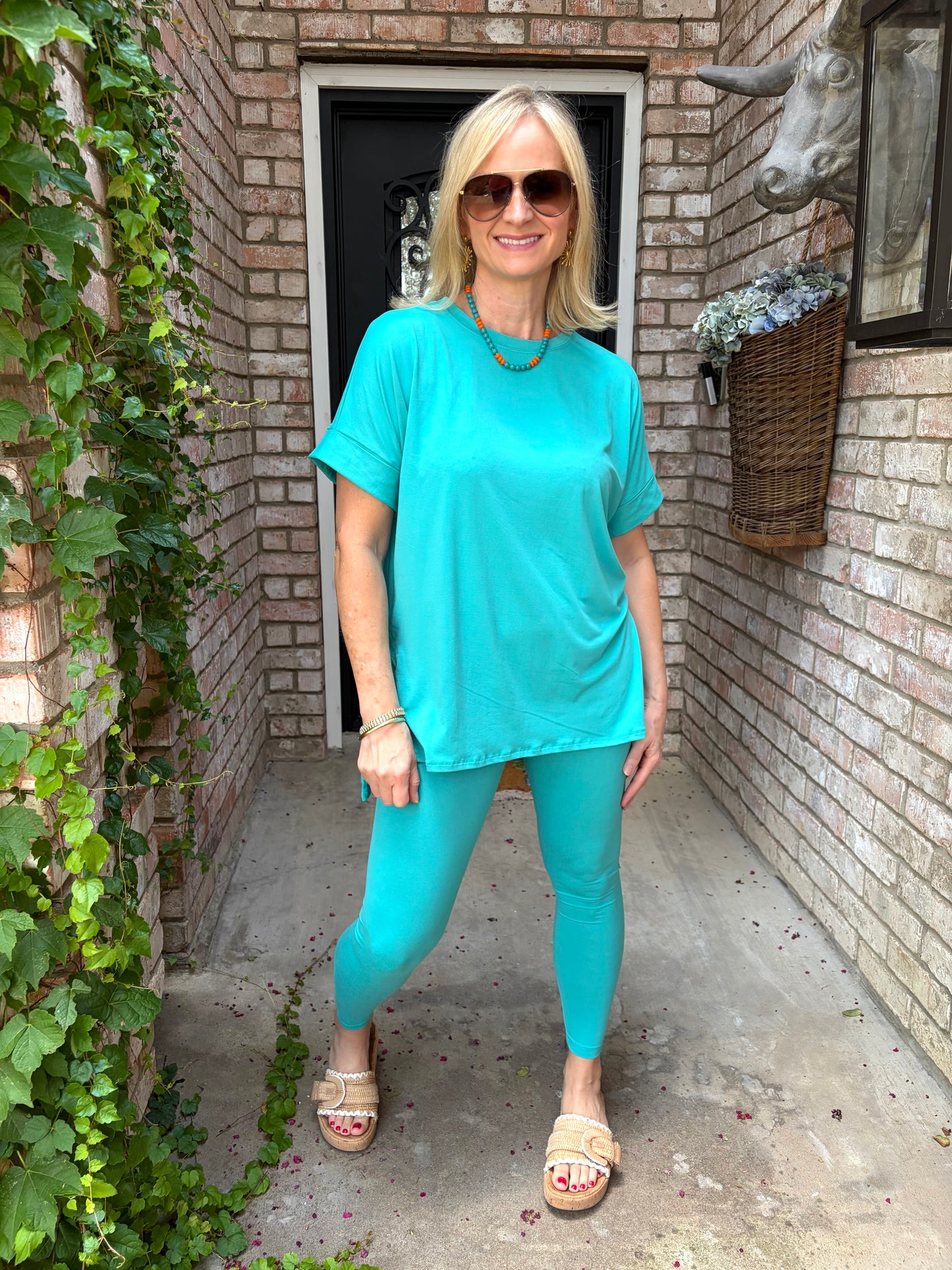 Casual Day Short Sleeve Lounge Set