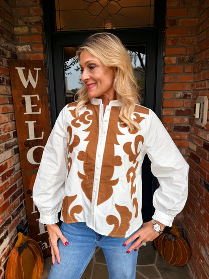 The Lauren Blouse