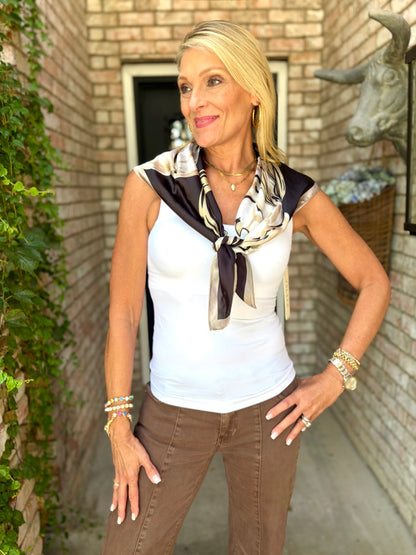 Oh So Versatile Scarf-Subdued Rose
