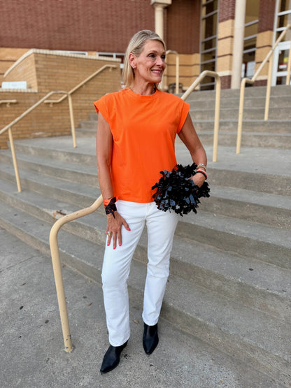 Sunburst Orange Everyday Tee