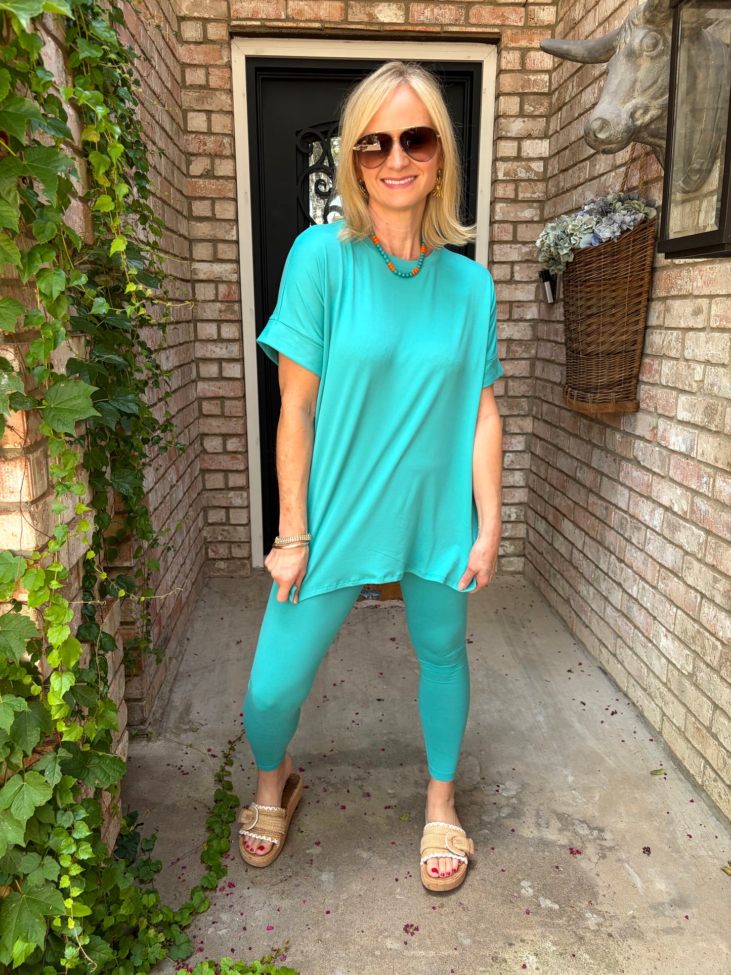 Casual Day Short Sleeve Lounge Set