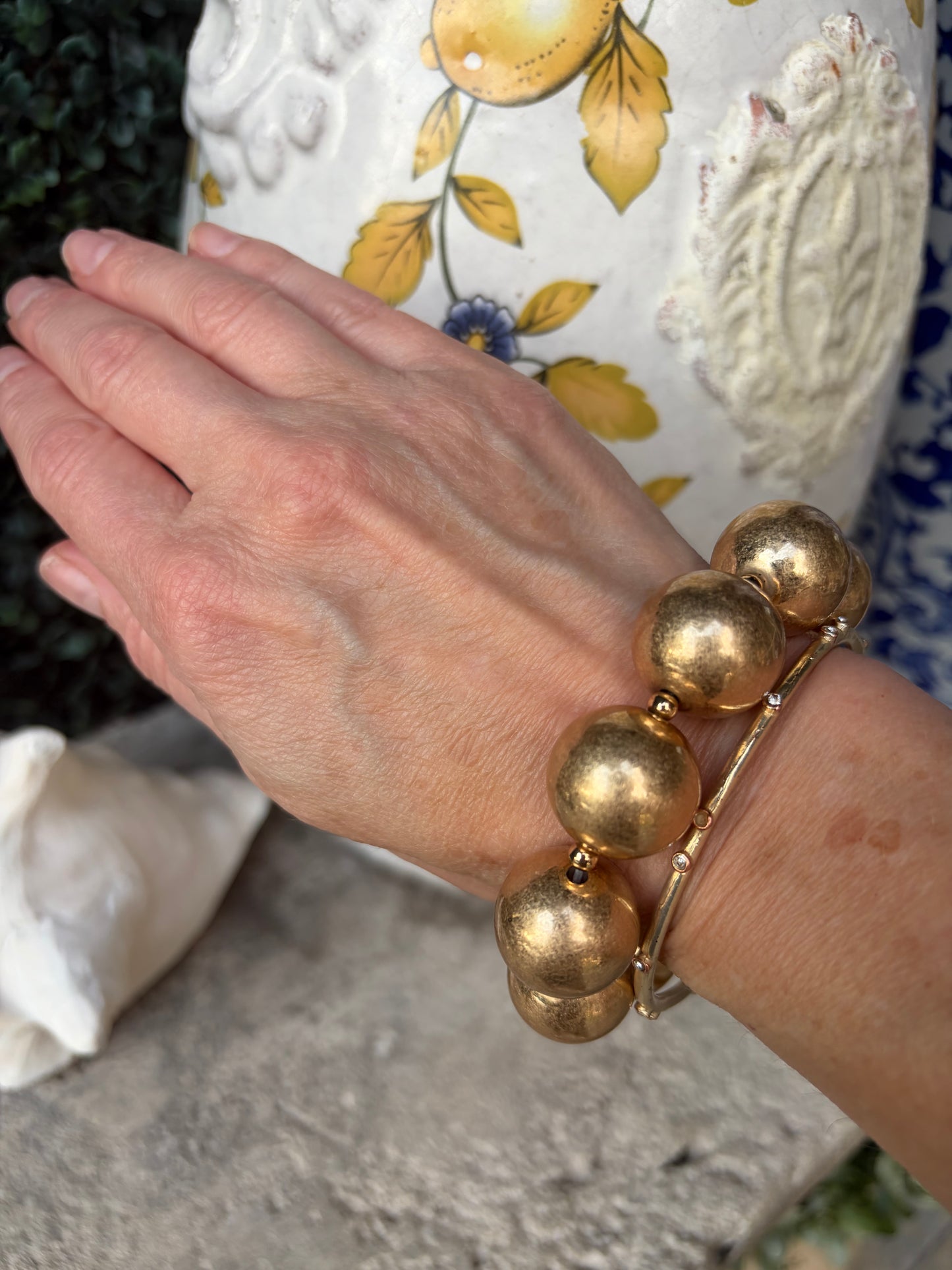 Eternal Gold Beaded Bracelet