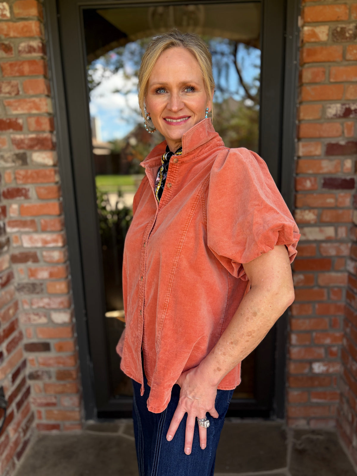 Take Me To the Pumpkin Patch Blouse