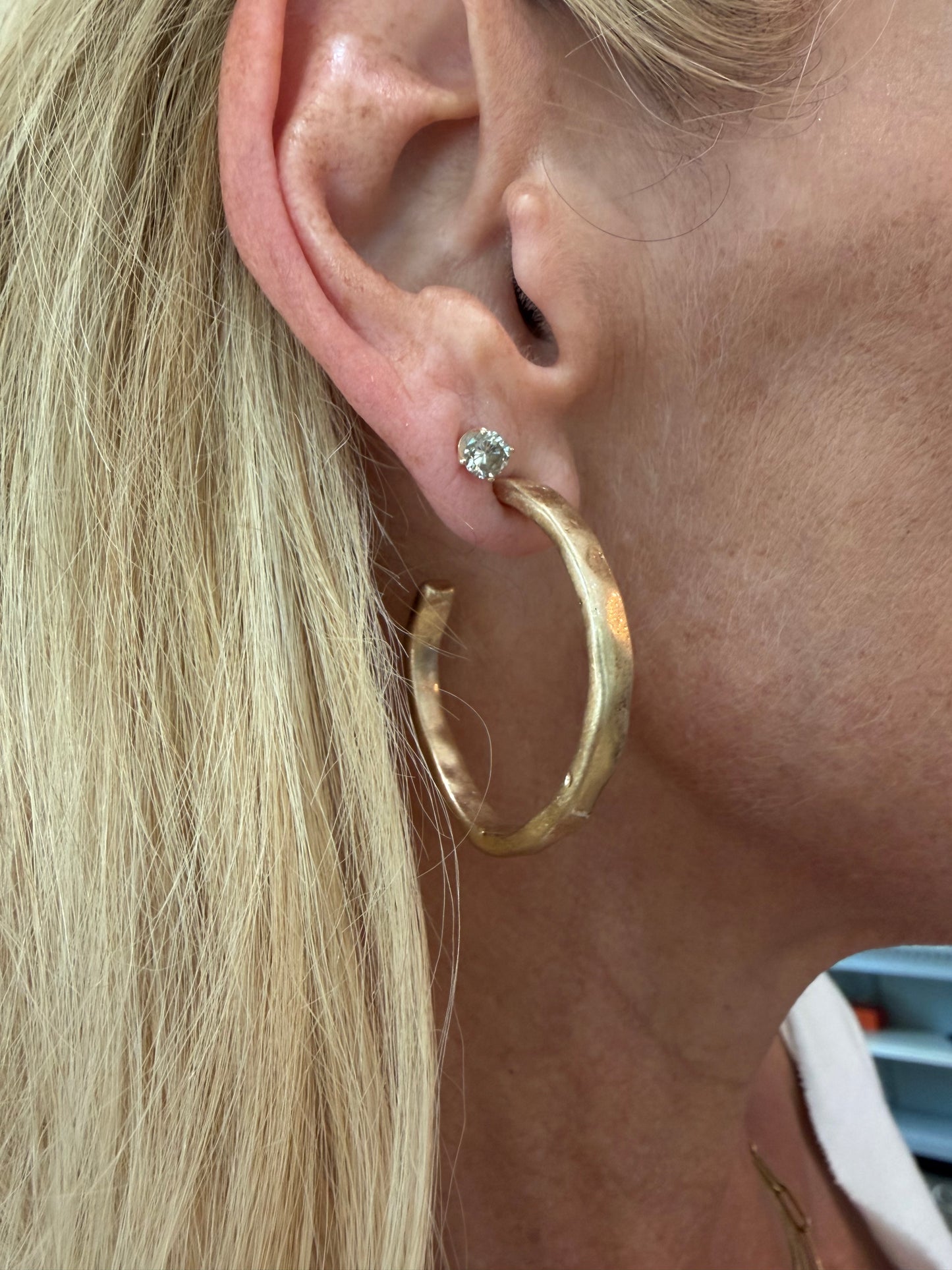 Marlowe Gold Hoop Earrings
