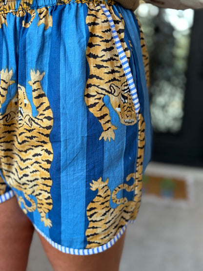 Blue Prowl Shorts