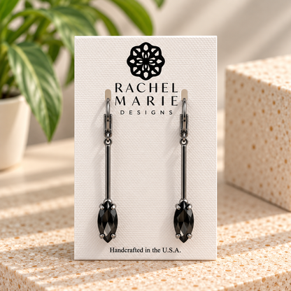 NELL LONG BAR EARRING